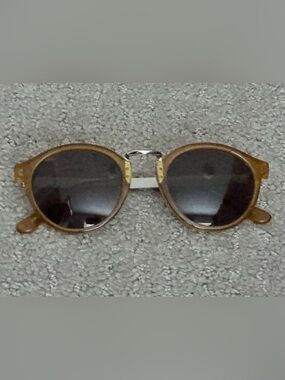 Madewell Yellow Indio Round Women’s Sunglasses
